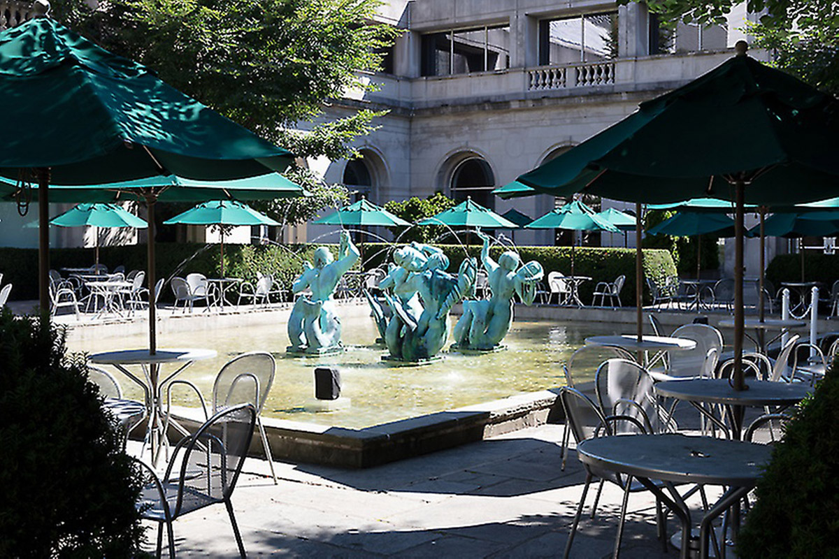 Installation view, Benjamin Patterson: When Elephants Fight, It Is the Frogs That Suffer, A Sonic Graffiti,  Art Institute of Chicago, summer 2019. Courtesy of the Art Institute of Chicago and the Estate of Benjamin Patterson.