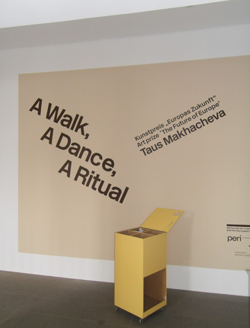 Pick-Box for exhibition Appropriation of the Present, ©GfZK 2012