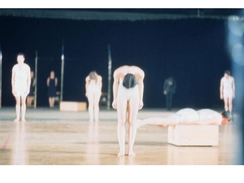 Robert Whitman, Two Holes of Water, 1966 | Photography Robert Whitman, at “9 Evenings: Theatre and Engineering”