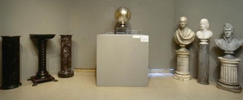“Mining the Museum” staged by the artist Fred Wilson at the Museum of the Maryland Historical Society, Baltimore in 1992