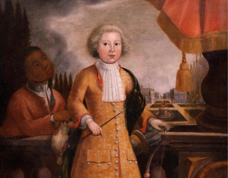 Justus Engelhardt Kühn, Detail of Henry Darnall III, c. 1715