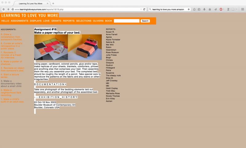 www.learningtoloveyoumore.com