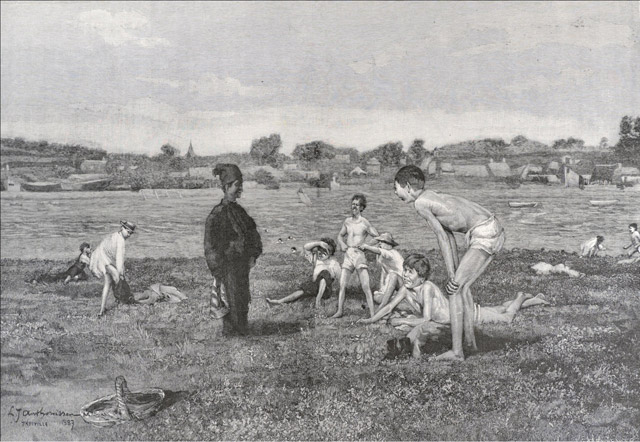 Louis-Joseph Anthonissen: L’intrus, or Le petit ramoneur, 1883