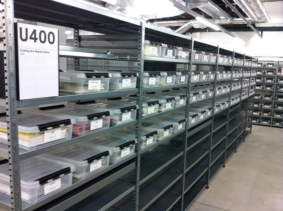 Curating Degree Zero Archive on MIZ