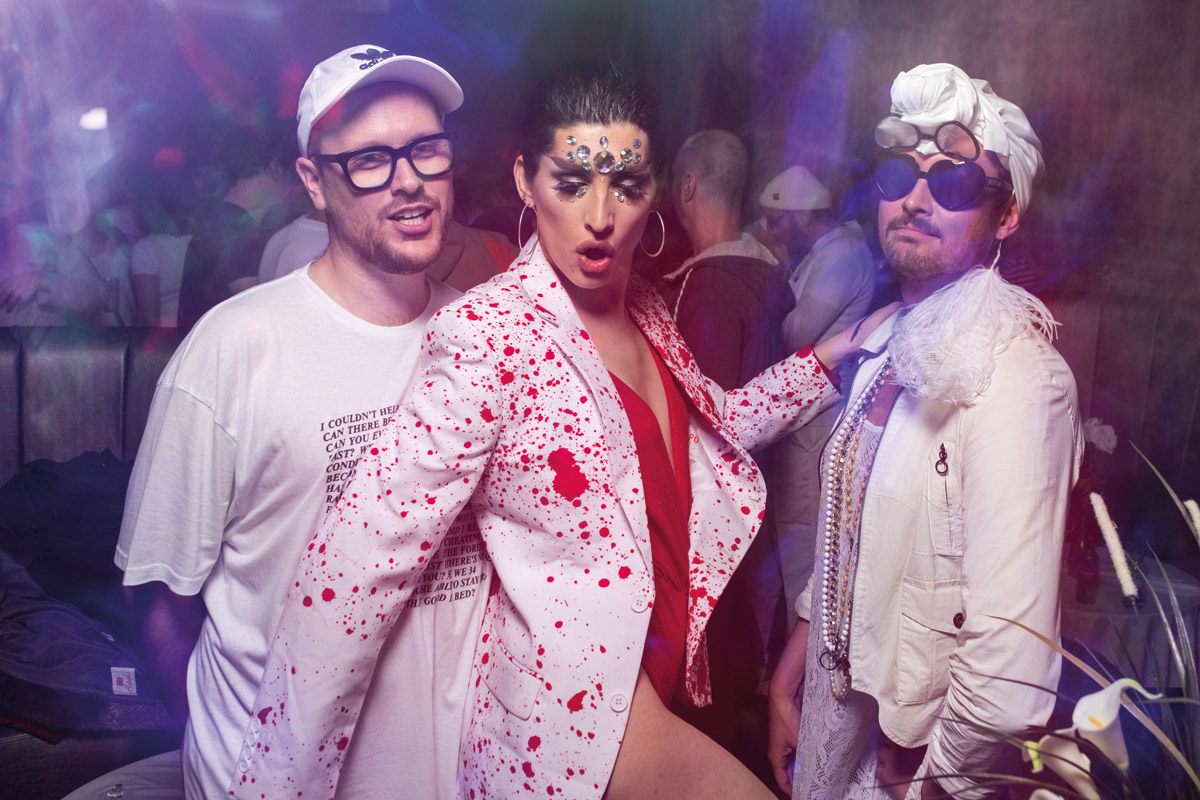 Drunk At Vogue: The Last Party, Manchester UK, 1 December 2017. Photo by Lee Baxter. Courtesy of the artist.