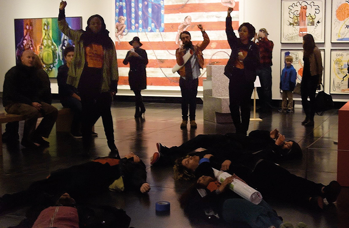 Tacoma Action Collective, Screenshot from #StopErasingBlackPeople, 2018. Courtesy of the artists and Visual AIDS