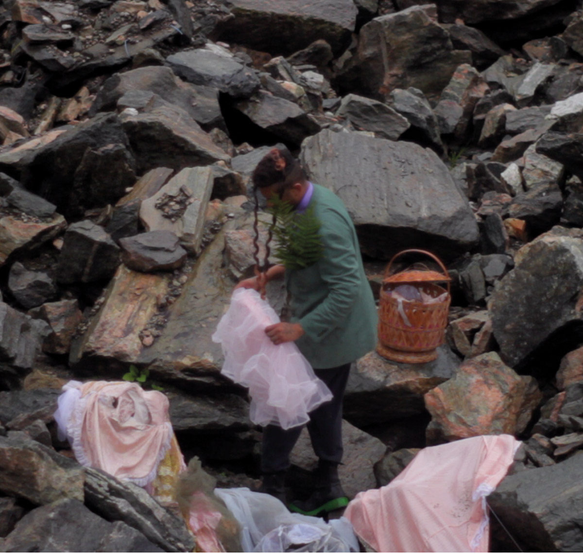 Mykki Blanco, Stones & Water Weight (video still), 2017. Courtesy of Visual AIDS.