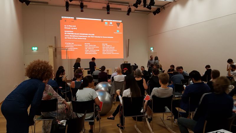 Audience at the conference, ZHdK, 2018