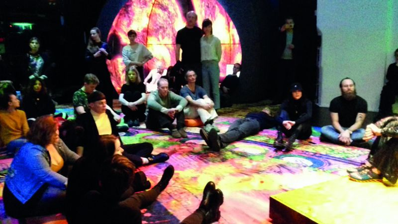Coming Society by Susanne Kennedy and Markus Selg, Volksbühne, Berlin, 2019, Photo: Dorothee Richter, 2019