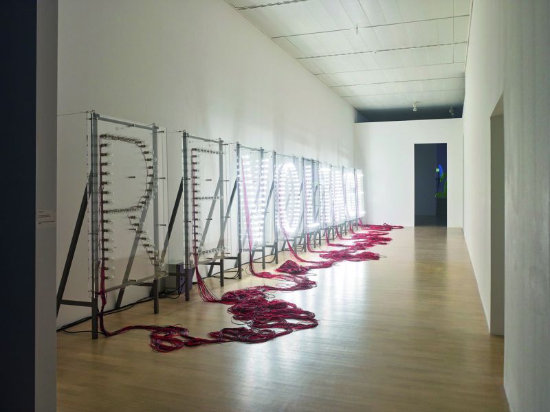 Exhibition Raqs Media Collective Kunstsammlung Nordrhein-Westfalen, K21, 2018. Photo: Achim Kukulies.