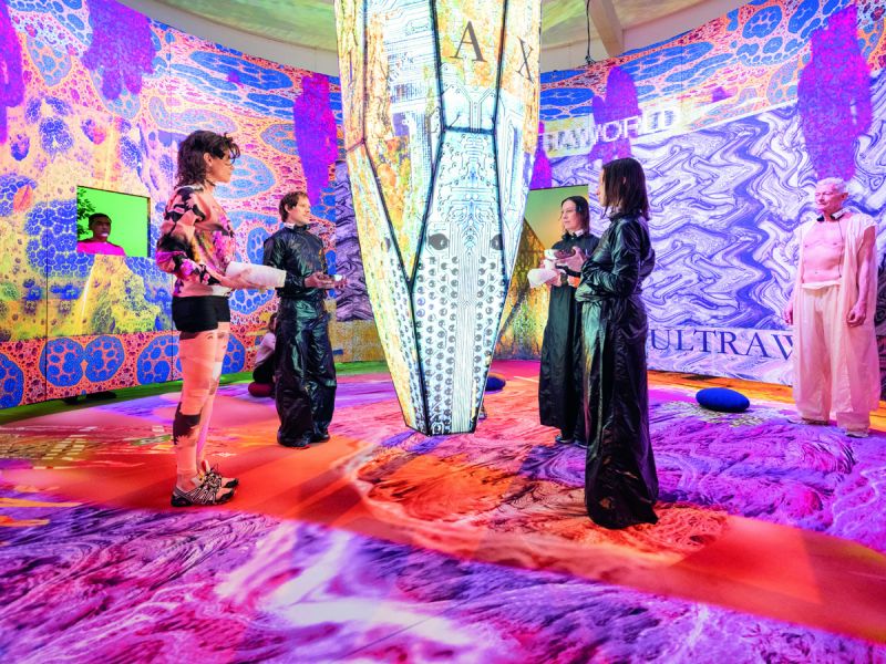 Coming Society by Susanne Kennedy and Markus Selg, Volksbühne, Berlin, 2019, Photo: Julian Röder, 2019
