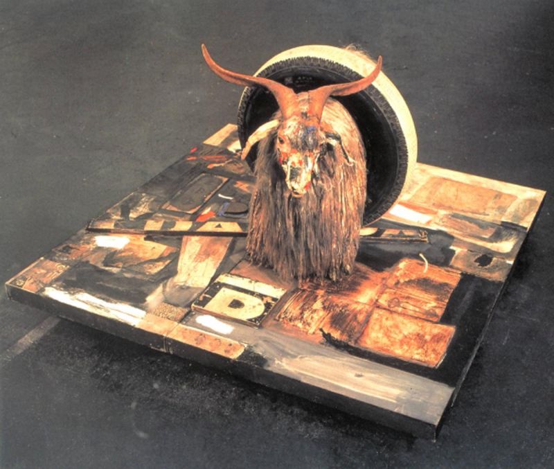 Robert Rauschenberg, Monogram, 1955