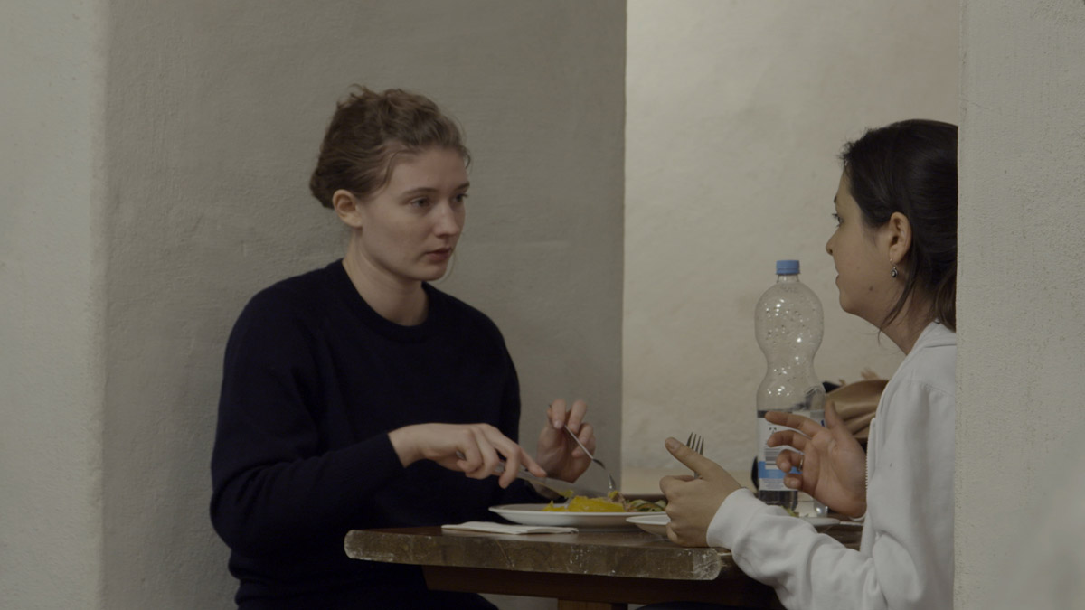 Alex Martinis Roe, Our Future Network, film stills of Proposition #3 – Architectures for Encounter, developed with Fotini Lazaridou-Hatzigoga, 2016.