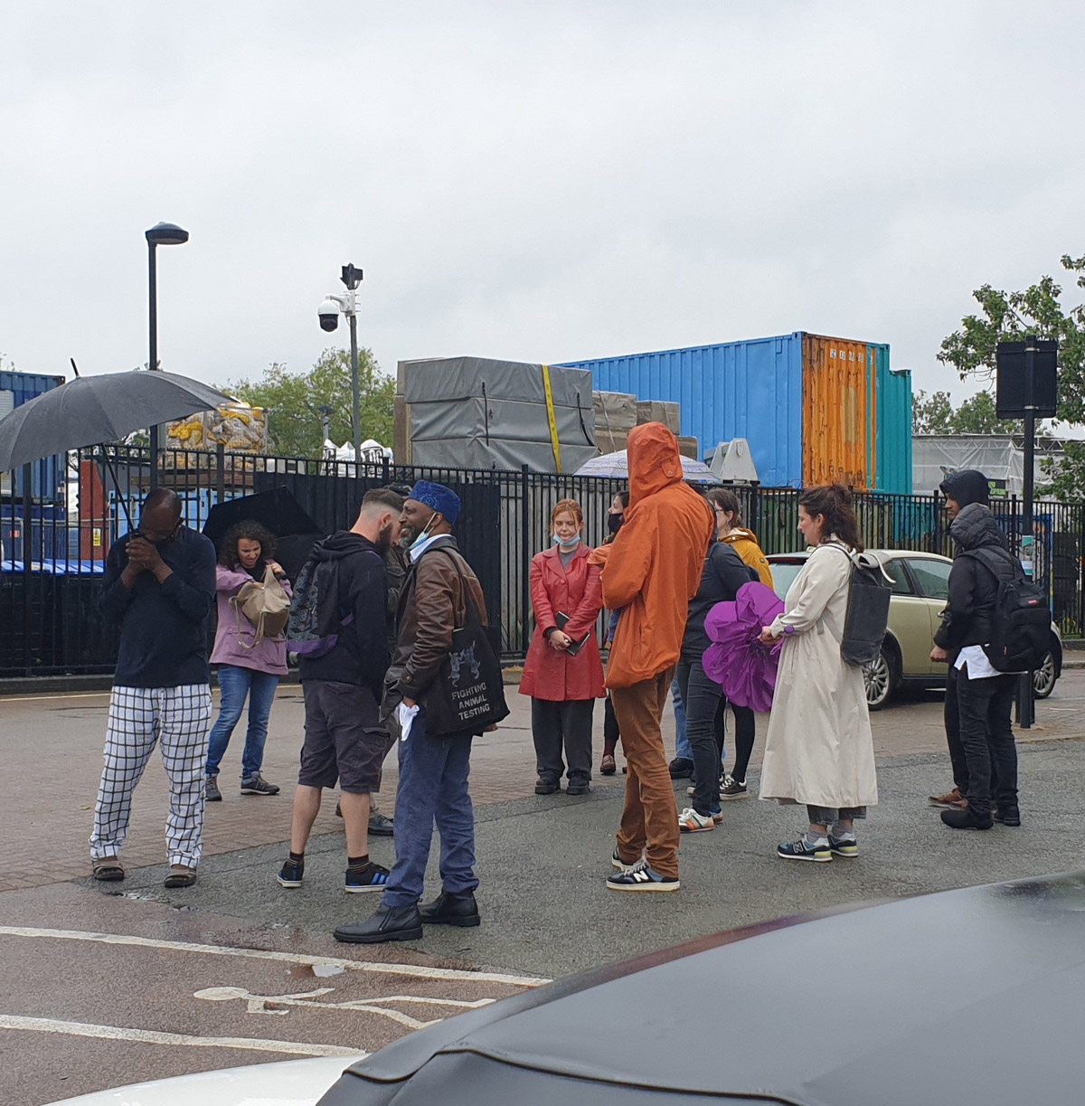 Rights of Passage dockland walk led by Jorella Andrews, June 2021, Jorella Andrews.