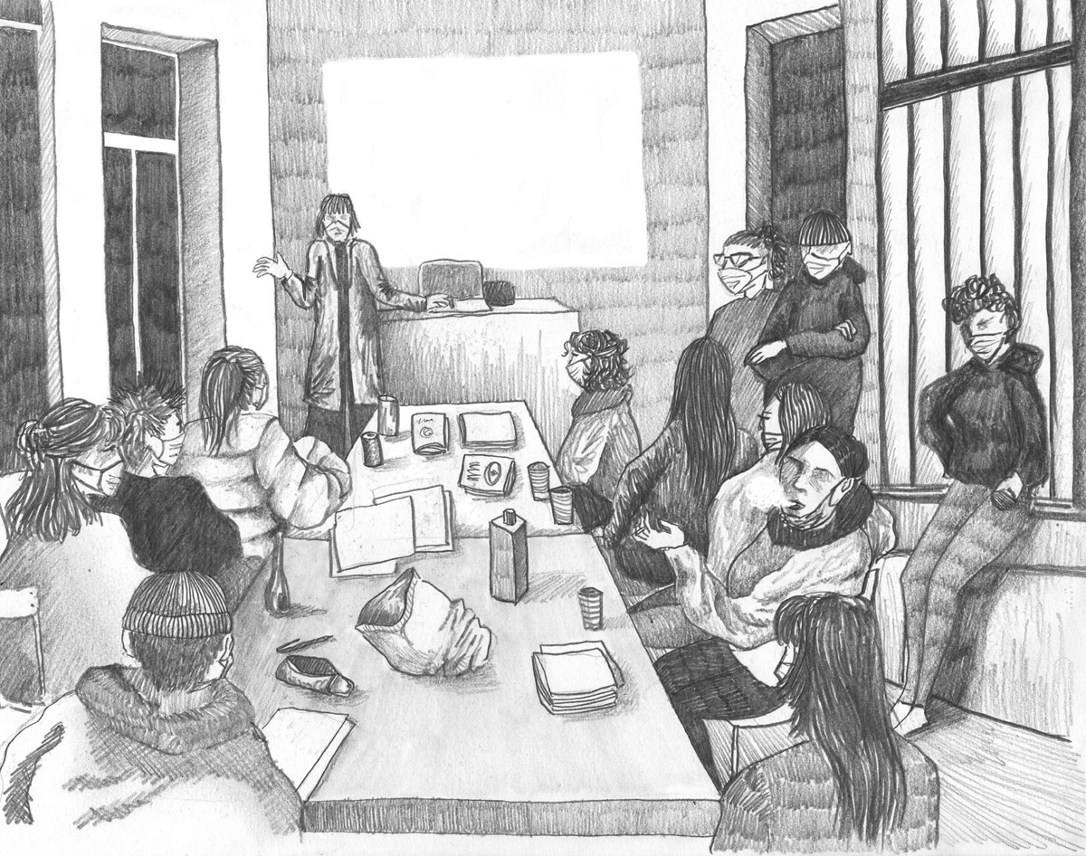 Drawing by Rose Moreau