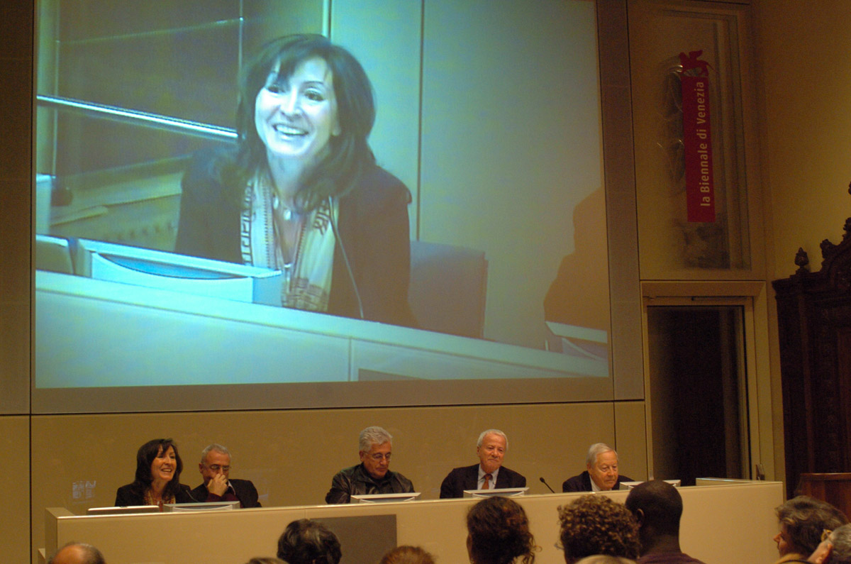 Rosa Martinez, first woman director of the Venice Biennale (2005)