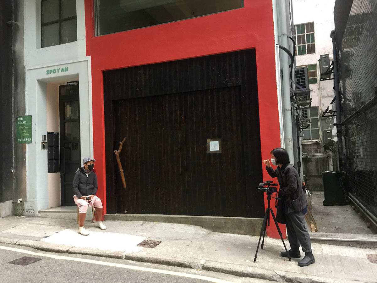 undertook research and interviews with Hong Kong artists, June 1999 till Dec 2020,  courtesy of the artists, curators, researcher and the curatorial team 