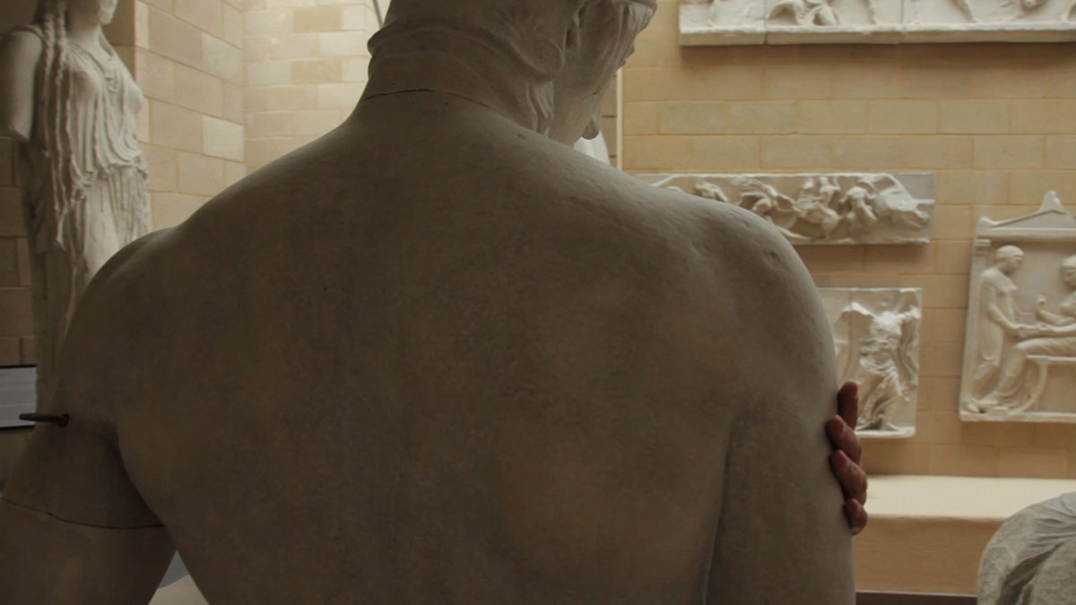 Jumana Emil Abboud, I Feel Nothing, 9:10., stills from video, 2012.