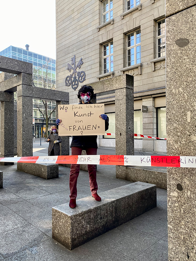 Bahnhofstrasse, Hulda Zwingli, 2020.