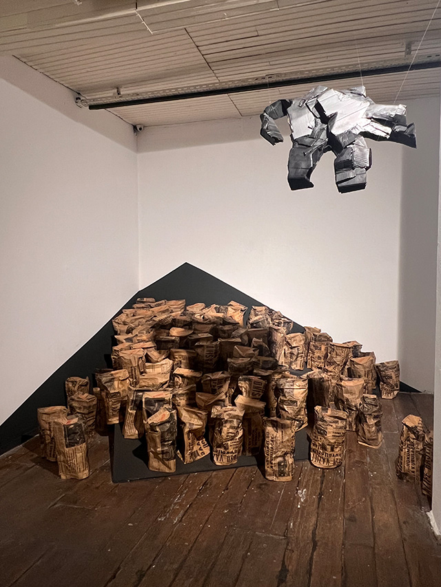 Gülçin Aksoy, Anonymous I, 2014, Installation, Photo by Elif Carier