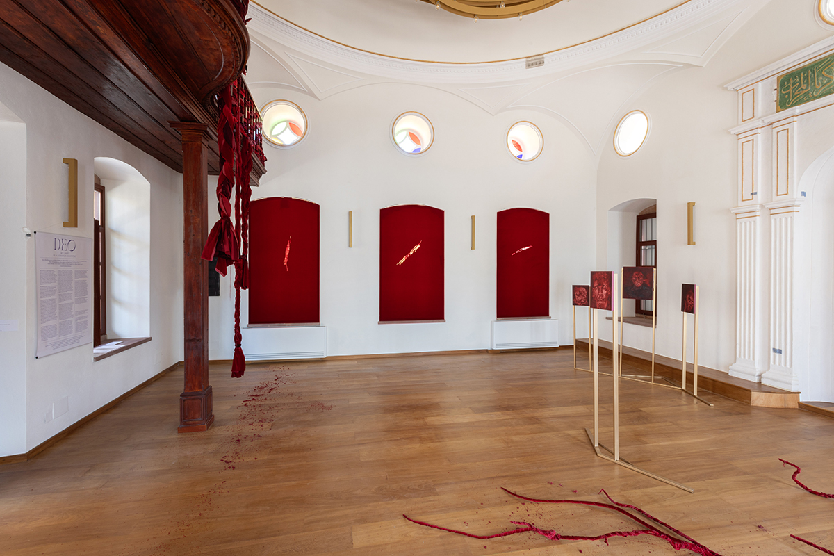 Fig. 7 Installation view, Temenos Hamidiye, 2023. Courtesy of Maro Michalakakos. Photo: Nikos Alexopoulos.